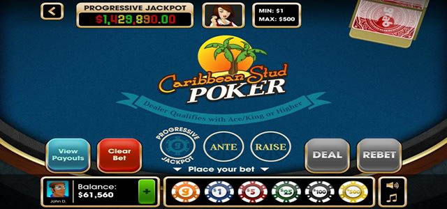 Review poker online dari Spade Gaming Carribean Poker